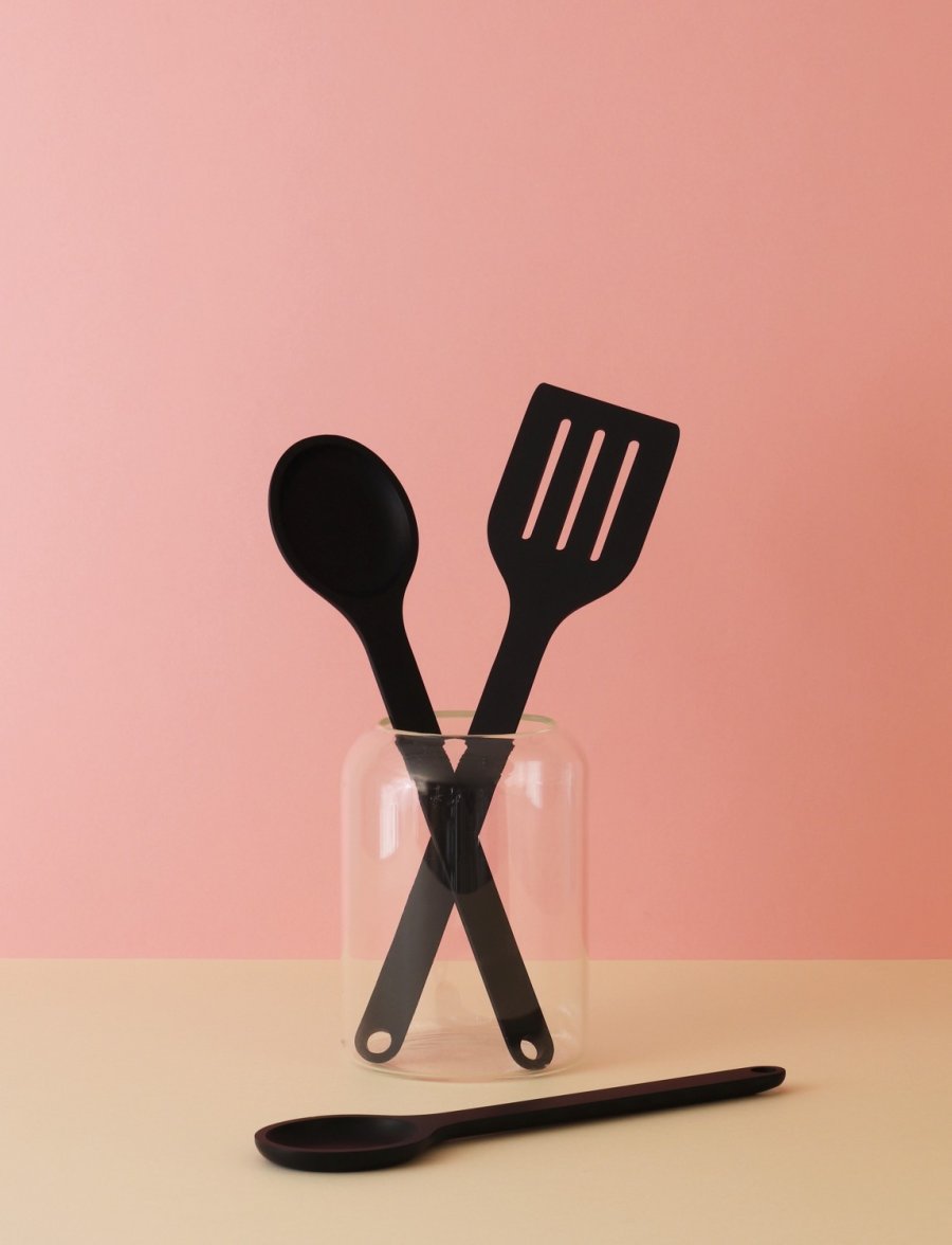 RIG-TIG STIR-IT Die Bratpalette 32 cm, Schwarz