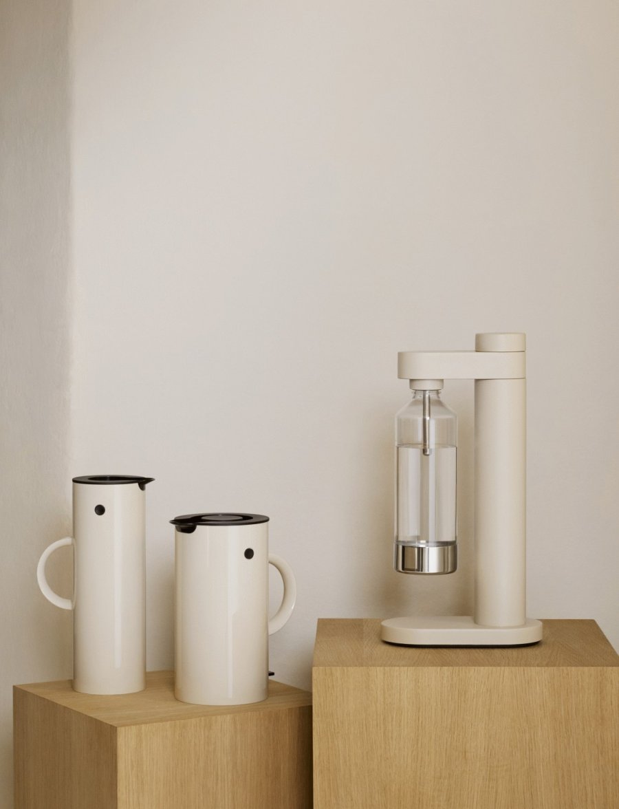 Stelton Brus Wassersprudler 22 cm, Soft Sand