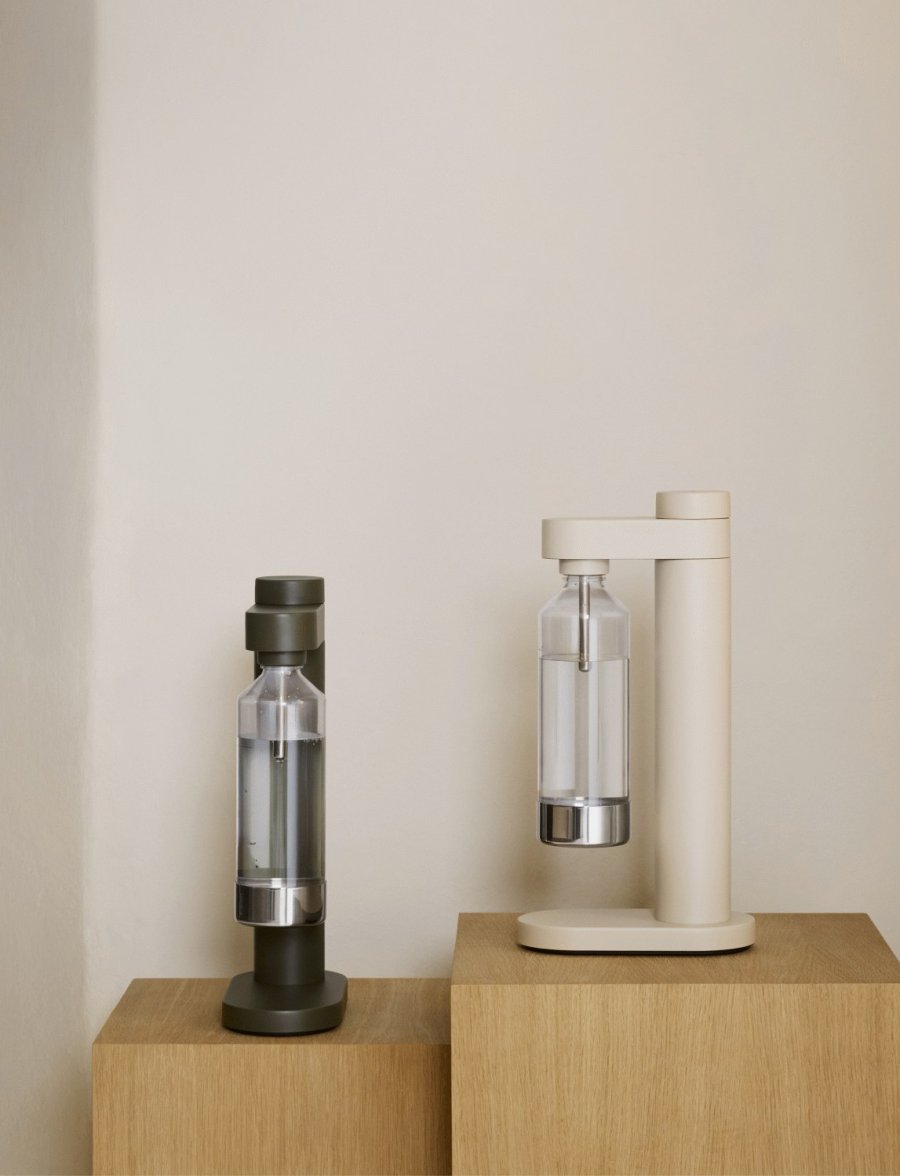 Stelton Brus Wassersprudler 22 cm, Soft Sand