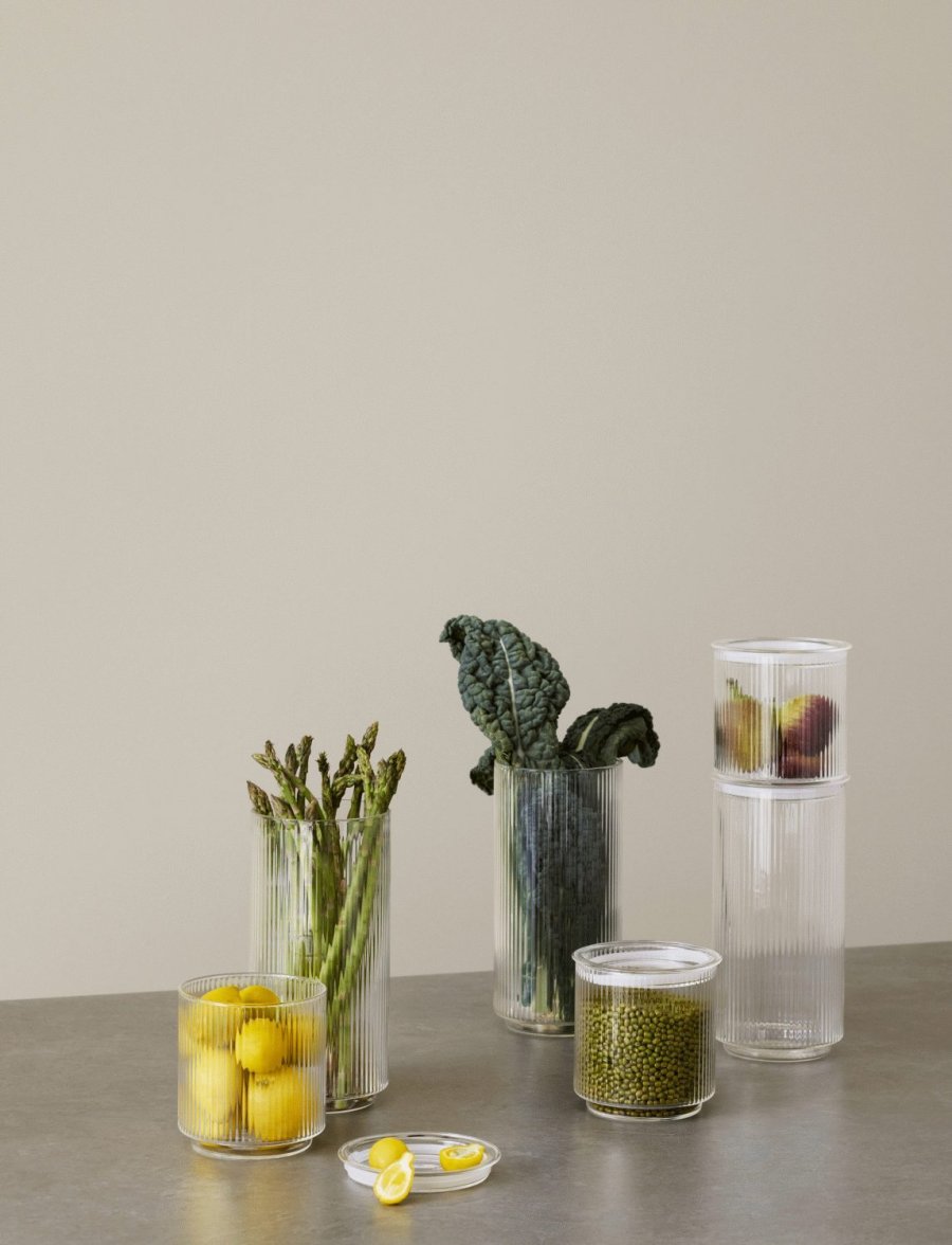 Stelton Pilastro Vorratsdose 0,6 L, Klar