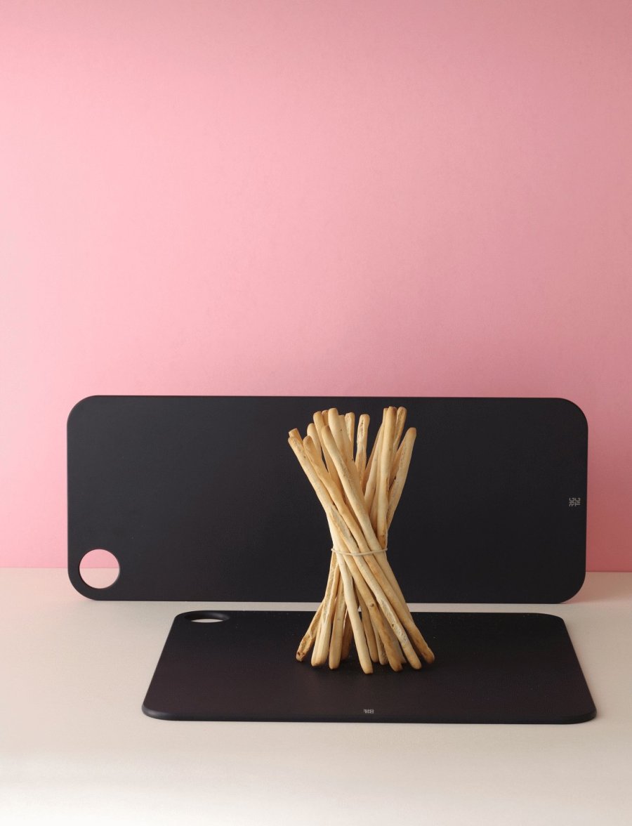 RIG-TIG CUT-IT Pizzabrett 34x34 cm, Schwarz