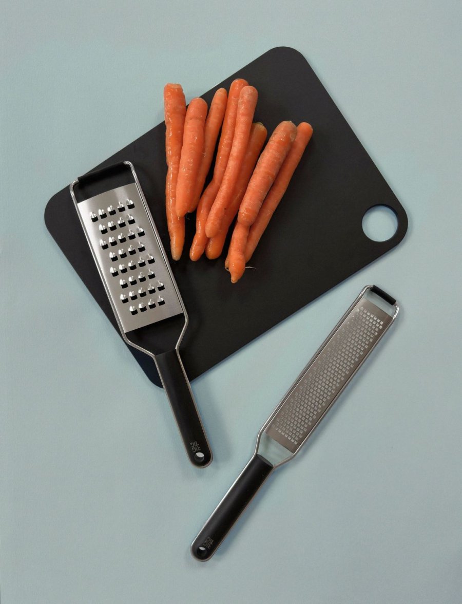 RIG-TIG GRATE-IT Rivejern Fint 33 cm, Sort