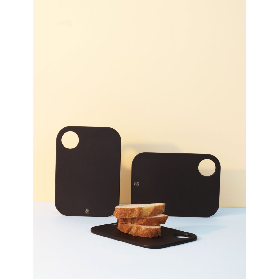 RIG-TIG CUT-IT Butterbrett 13,5x18,5 cm, Schwarz