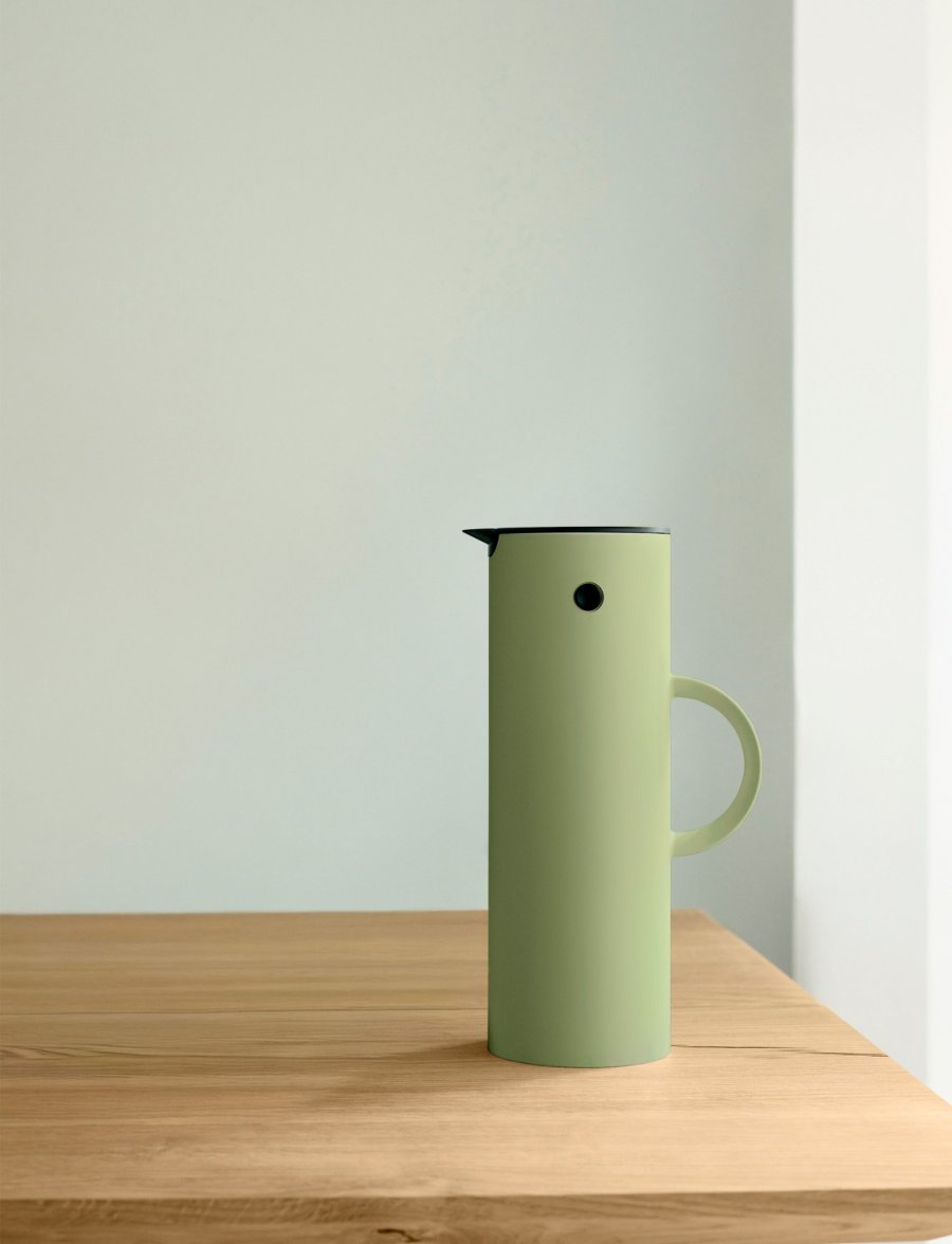 Stelton EM77 Thermoskanne 1 L, Soft Fern Green