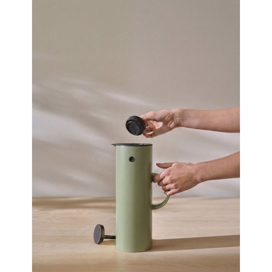 Stelton EM77 Thermoskanne 1 L, Soft Fern Green