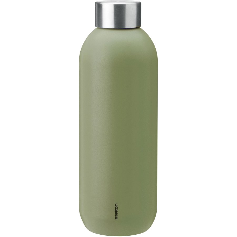 Stelton Keep Cool Thermoflasche 600 ml, Soft Fern Green