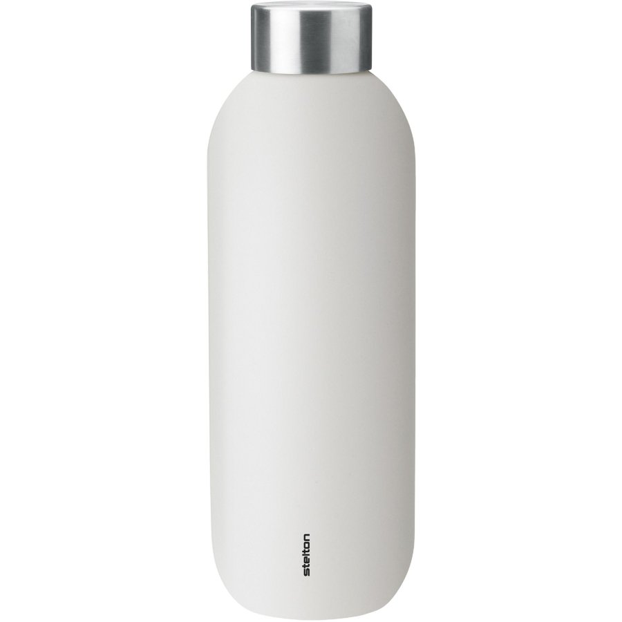 Stelton Keep Cool Thermoflasche 600 ml, Soft Chalk