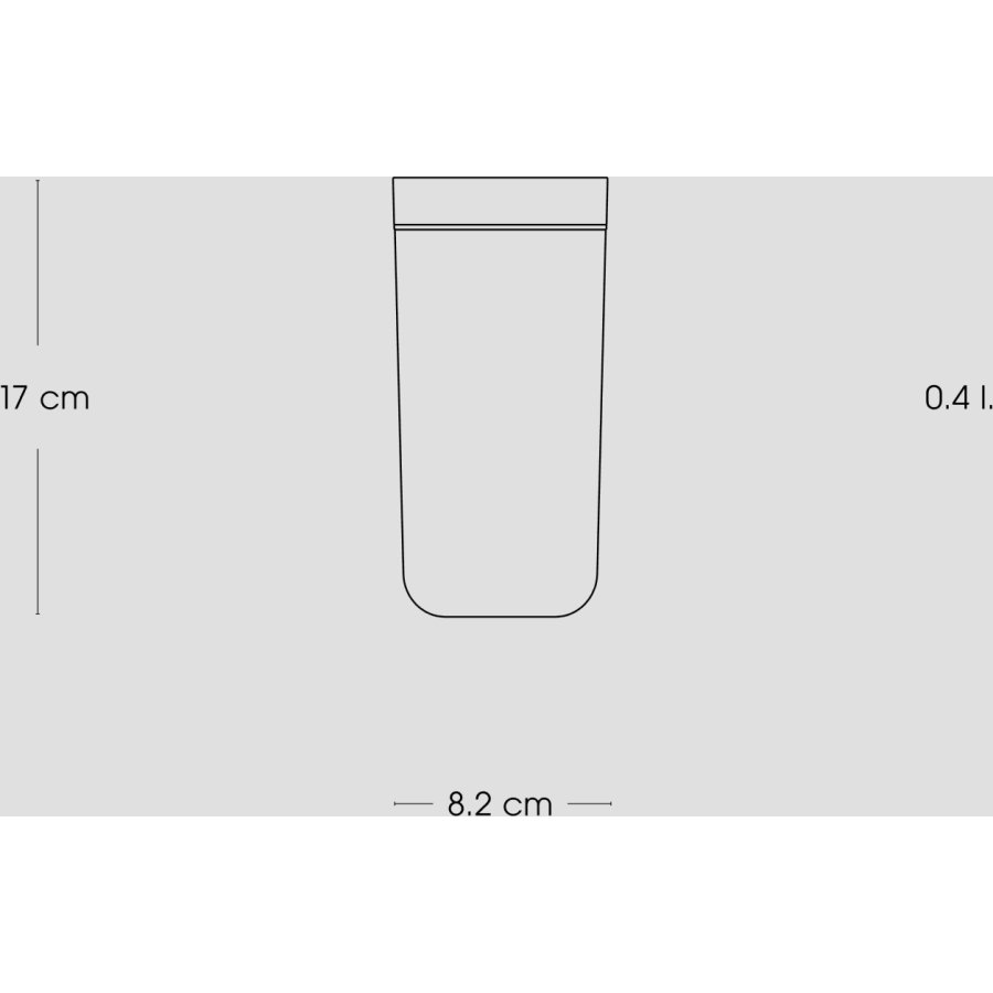 Stelton To Go Click Termokop 0,4 L, Soft Fern Green