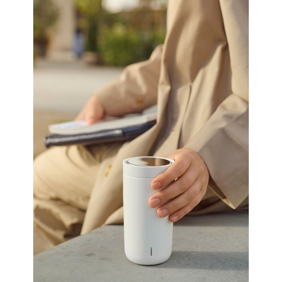 Stelton To Go Click Termokop 0,2 L, Soft Chalk