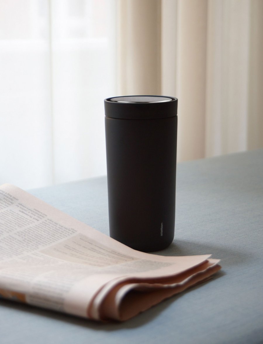 Stelton To Go Click Termokop 0,4 L, Soft Black