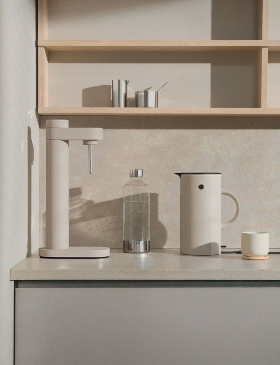 Stelton EM77 Elkedel 1,5 L, Sand
