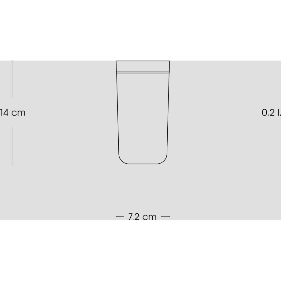 Stelton To Go Click Mumi Termokop 0,2 L, Courage