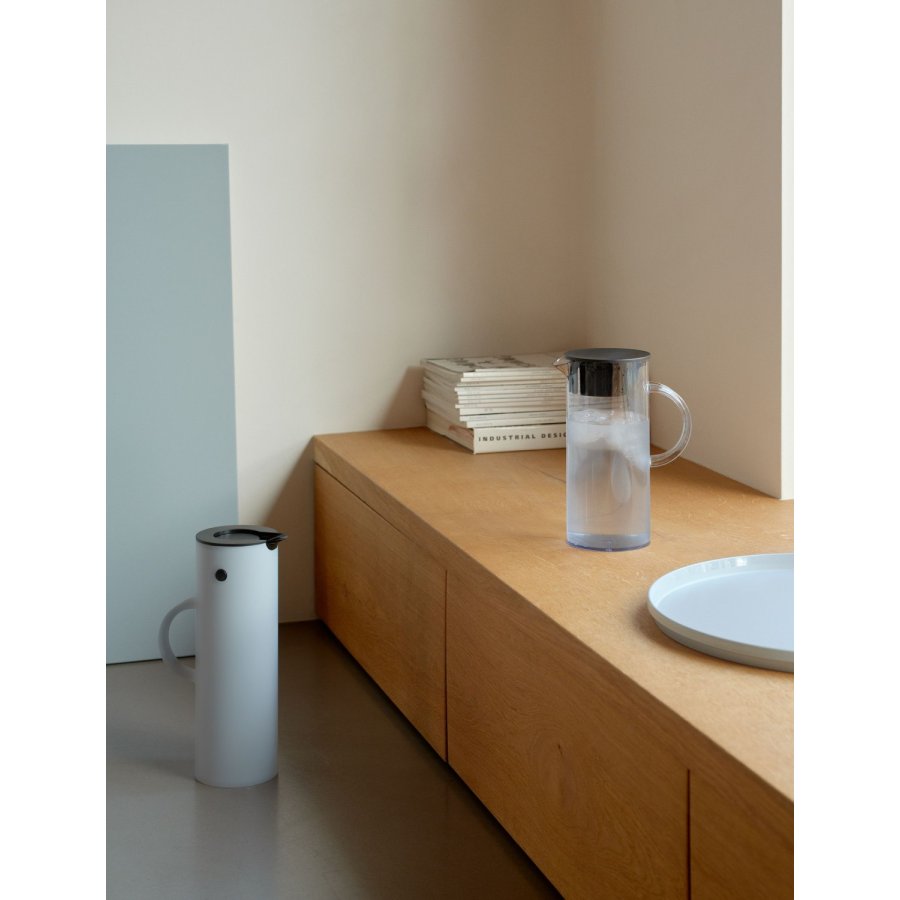 Stelton EM77 Thermoskanne 1 L, Soft Cloud