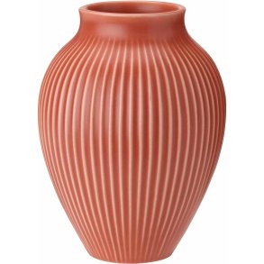 Knabstrup Keramik Vase H20 cm, Coral