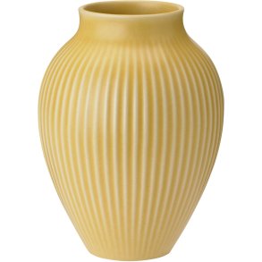 Knabstrup Keramik Knabstrup Keramik Vase H12,5 cm, Gul