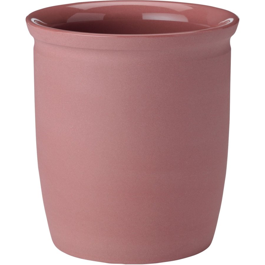 Knabstrup Keramik Syltekrukke 0,5 L, Dark Rose