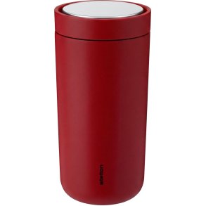 Stelton To Go Click Termokop 0,4 L, Soft Cherry Red