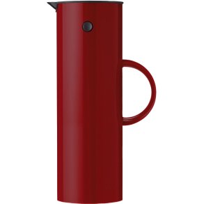 Stelton EM77 Thermoskanne 1 L, Cherry Red