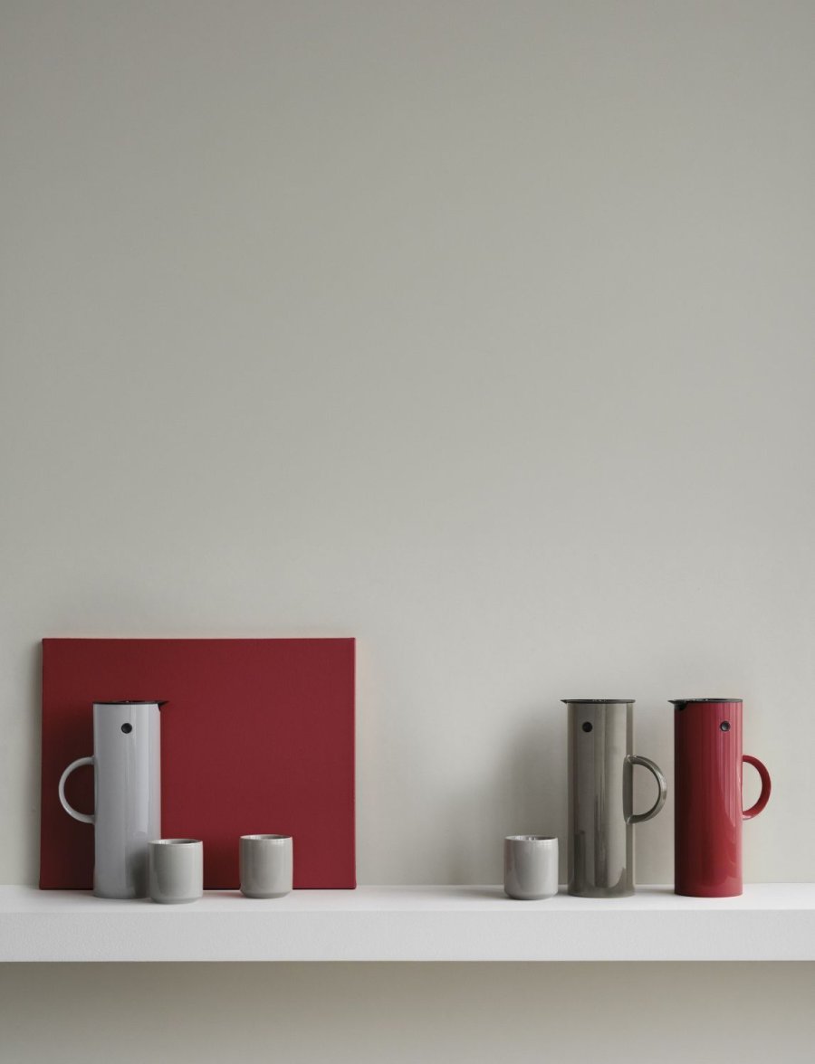 Stelton EM77 Termokande 1 L, Cherry Red