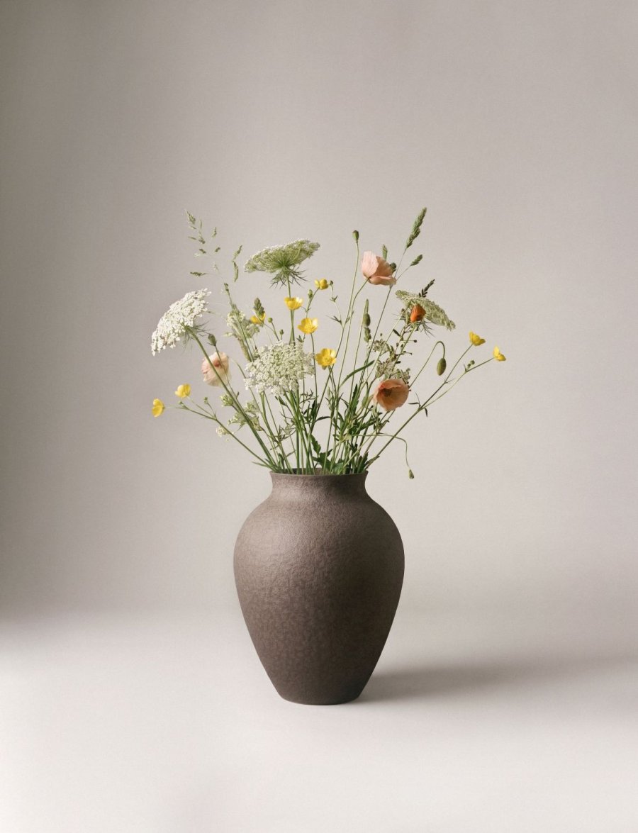 Knabstrup Keramik Vase H27 cm, Bark