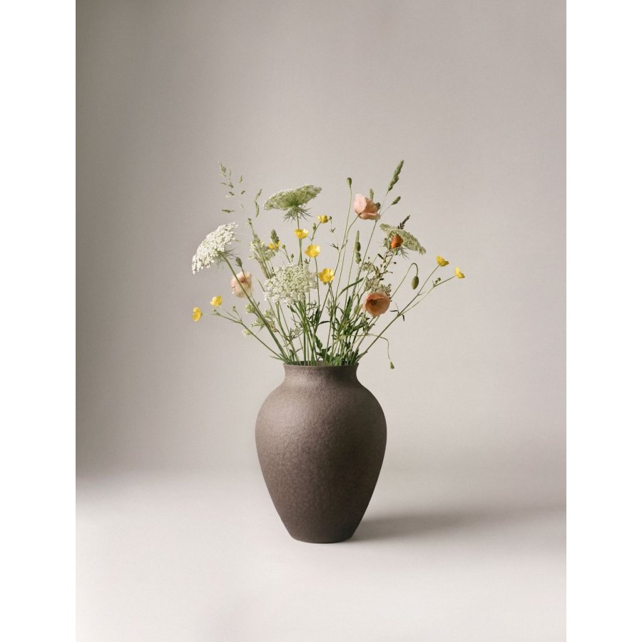 Knabstrup Keramik Vase H20 cm, Bark