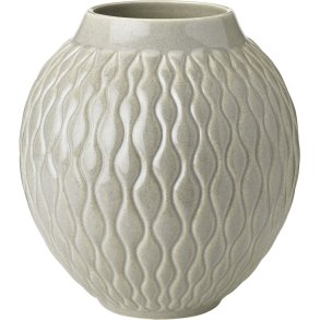 Knabstrup Keramik Solum Vase H24 cm, Ash