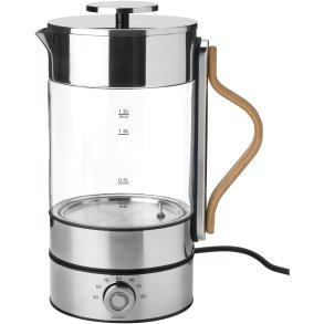 Stelton Emma Wasserkocher 1,2 L, Klar/Stahl