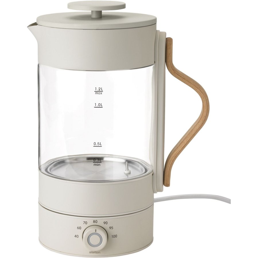 Stelton Emma Elkedel 1,2 L, Klar/Sand