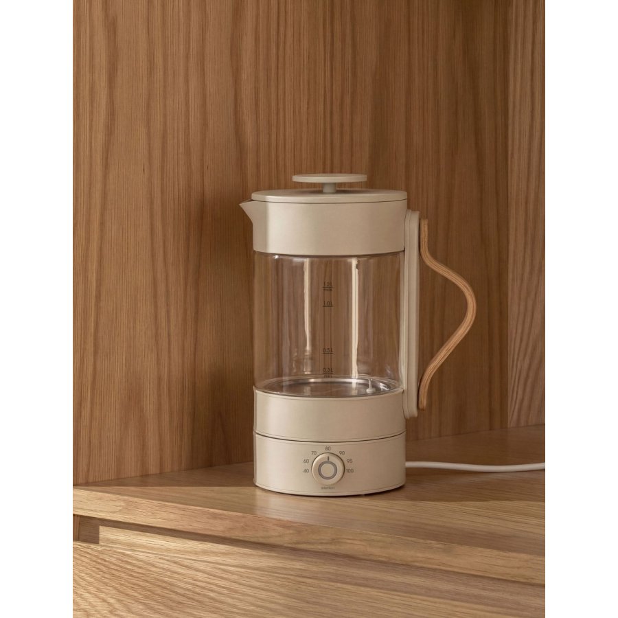 Stelton Emma Elkedel 1,2 L, Klar/Sand