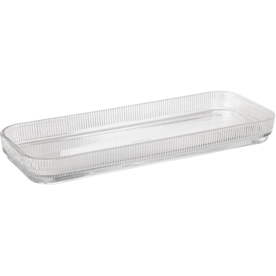 Stelton Pilastro Servierplatte 36 cm, Klar