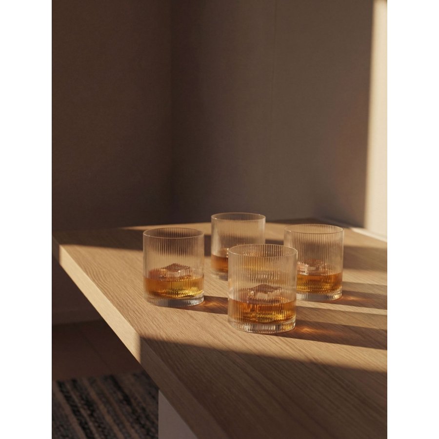 Stelton Pilastro Drikkeglas 4 stk. 35 cl, Klar