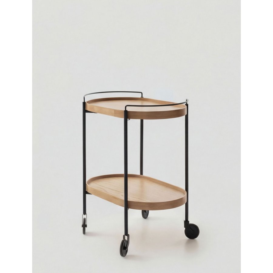 Stelton Hem Rollwagen H65 cm, Eiche