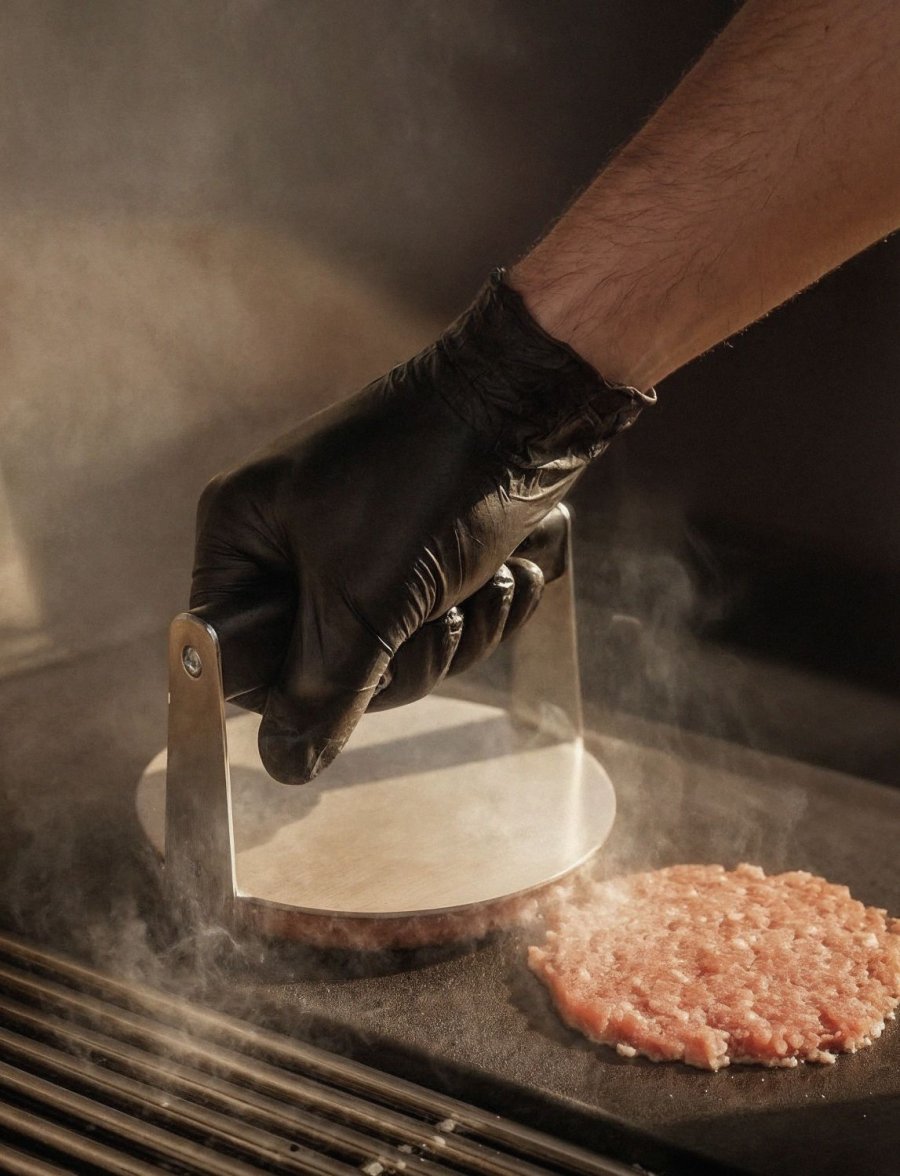 RIG-TIG TOOL-IT Burgerpresser �13,9 cm, Sort