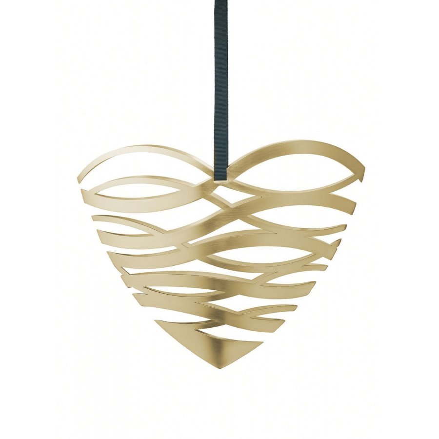 Stelton Tangle Drhjerte Stor, Messing