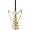 Stelton Tangle engel ornament, medium - messing