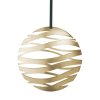 Stelton Tangle Kugel Ornament Gro, Messing