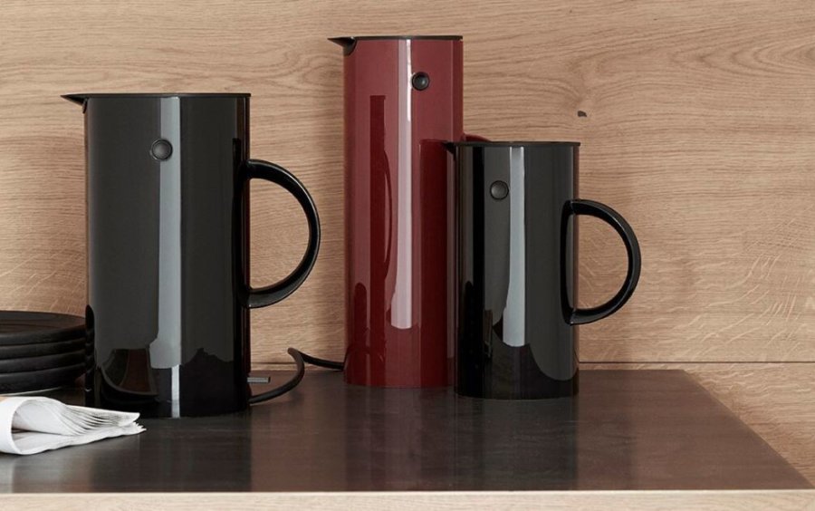 Stelton Termokande EM77 1 L, warm maroon