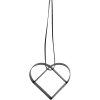 Stelton Figura Hjerte Ornament Lille, Soft Black