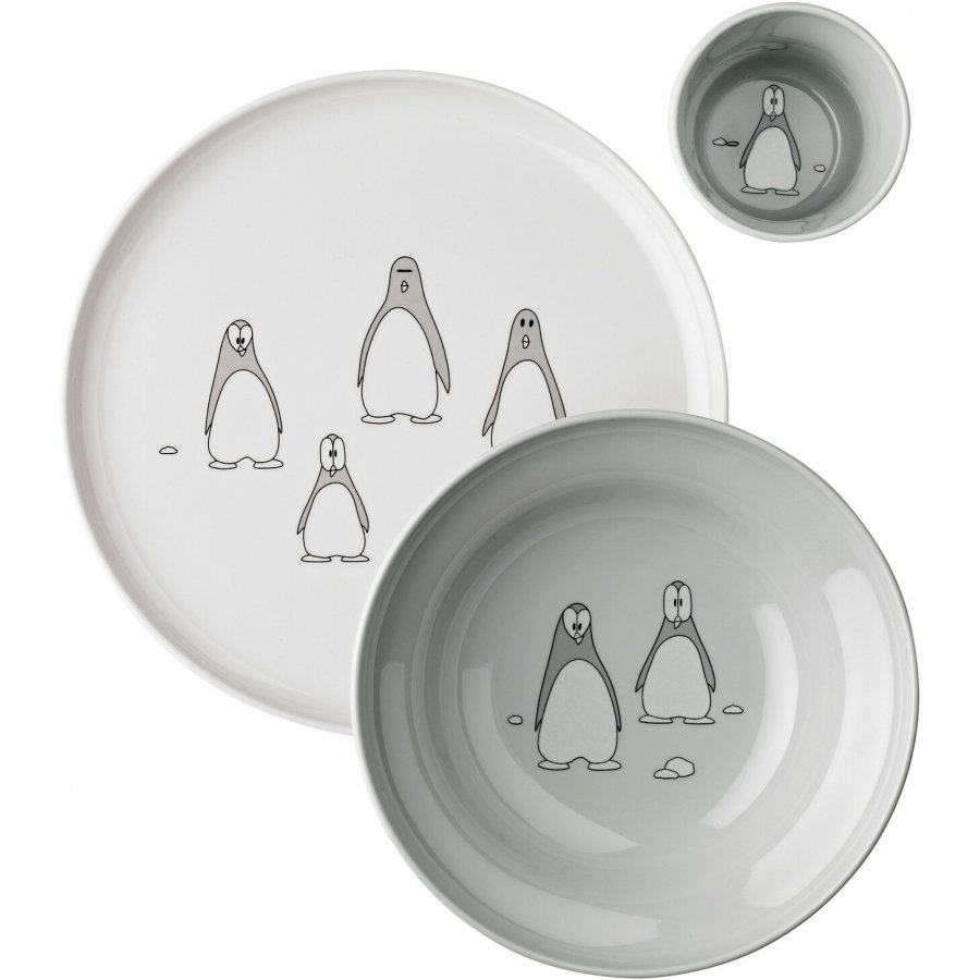 Stelton Pingo B�rneservice 3 Dele, Gr�