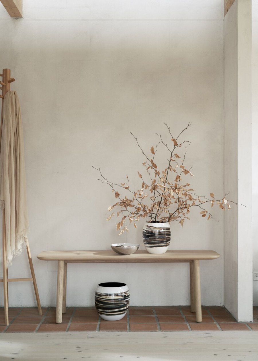 Stelton Stockholm Vase Stor, Lignum