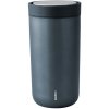 Stelton Click To Go Becher 0,2 L, Dark Blue Metallic