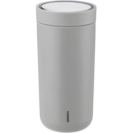 Stelton Click To Go Kop 0,4 L, Soft Light Grey