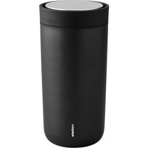 Stelton Click To Go Kop 0,4 L, Black Metallic