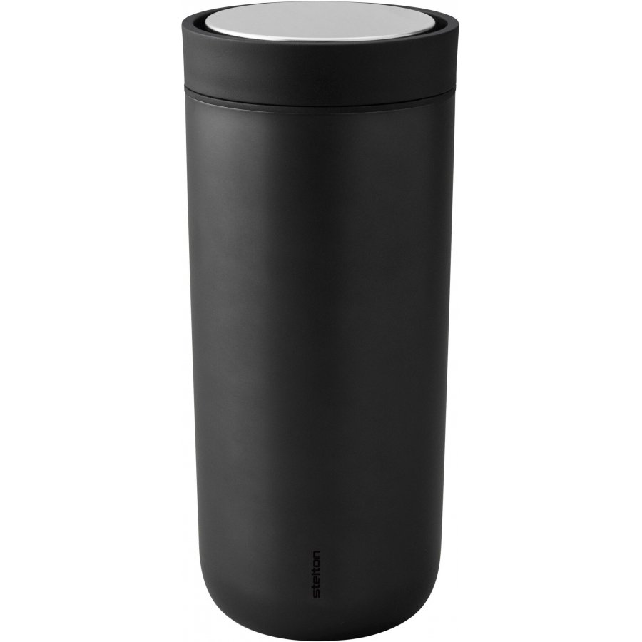 Stelton To Go Click 0,48 L, Metallic sort