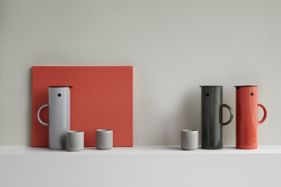 Stelton EM77 Thermokanne 1 L, Dark Forest