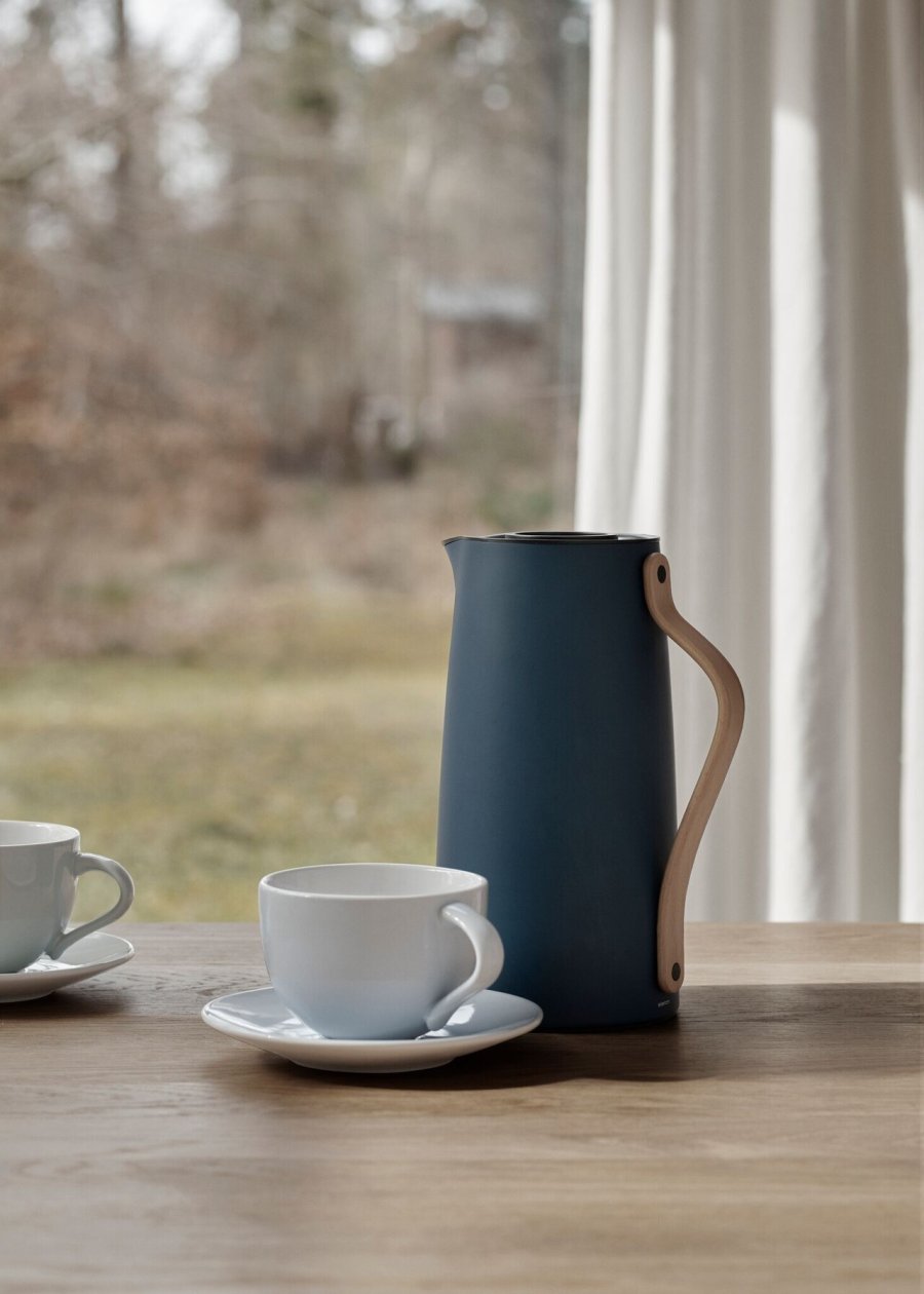 Stelton Emma Thermokanne Kaffee 1.2 L, Dark Blue