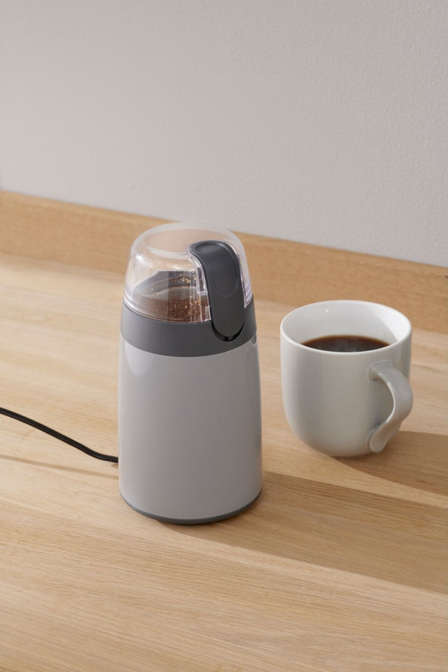 Stelton Emma Elektrische Kaffeemhle, Grau