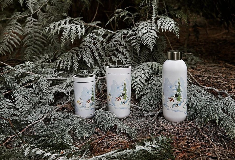 Stelton x Moomin To Go Click 0,4L, Soft white