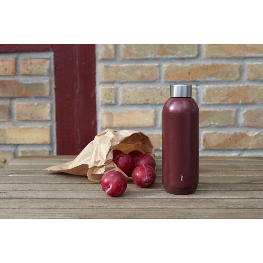 Stelton Keep Cool Termoflaske 0,6L, Warm maroon