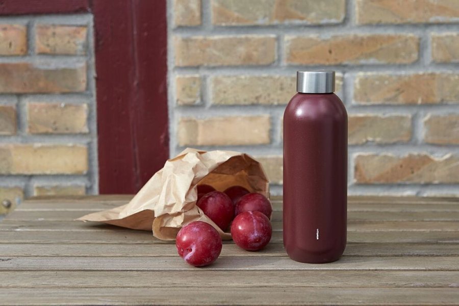 Stelton Keep Cool Termoflaske 0,6L, Warm maroon